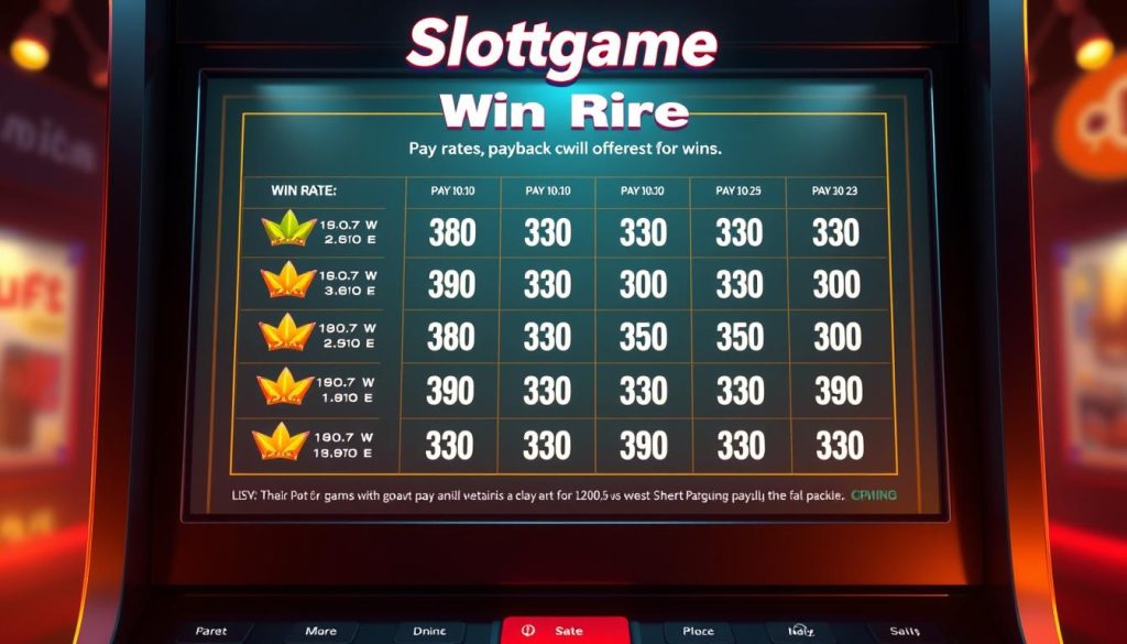อัตราการจ่ายเงินใน Slotgame